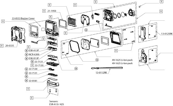 GX-3R Spare Parts
